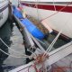 17- Catways retournes entre les bateaux 